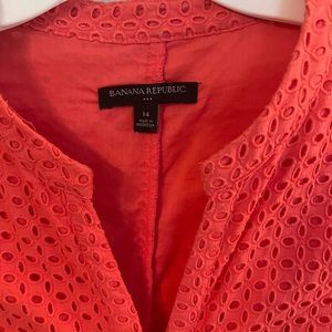 Banana Republic eyelet dress.